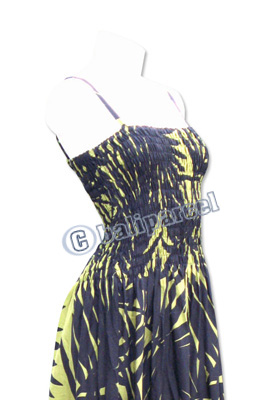 Long Dress, Made From Rayon