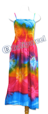 Long Dress, Made From Rayon
