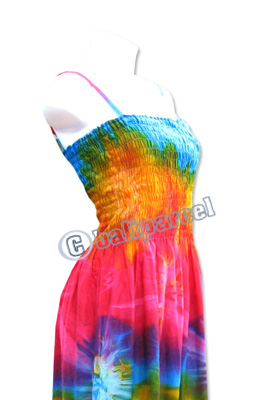 Long Dress, Made From Rayon