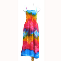 Long Dress, Made From Rayon