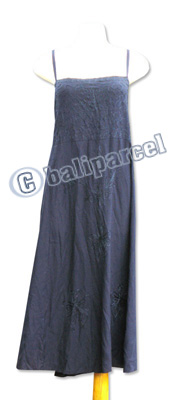 Long Dress, Made From Rayon