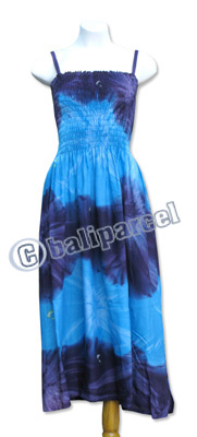 Long Dress, Made From Rayon