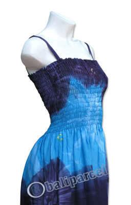 Long Dress, Made From Rayon