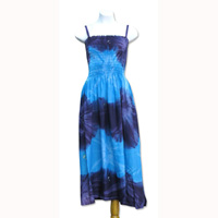Long Dress, Made From Rayon