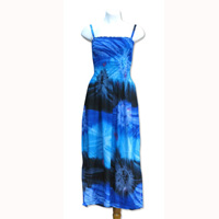 Long Dress, Made From Rayon