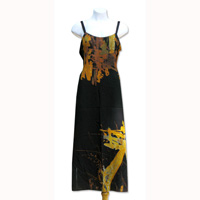 Long Dress, Made From Cotton