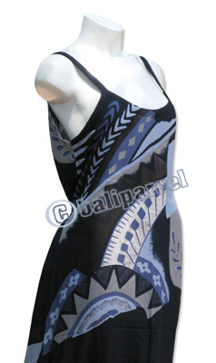 Long Dress, Made From Cotton