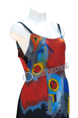 Long Dress, Made From Cotton