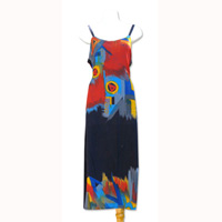 Long Dress, Made From Cotton