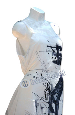 Long Dress, Made From Cotton