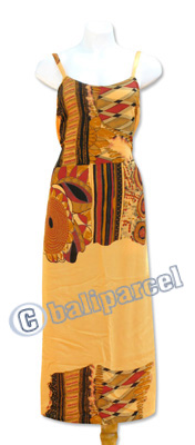 Long Dress, Made From Cotton