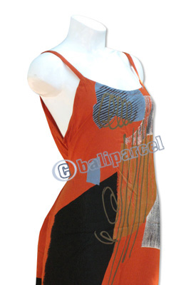 Long Dress, Made From Cotton