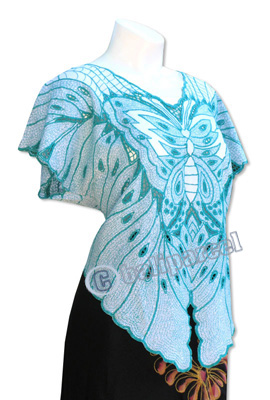 Embroidered, Made Form Rayon Top