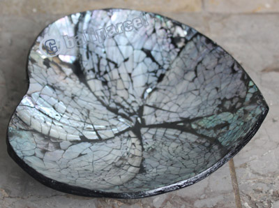 Bowl, Made From Shell With Resin