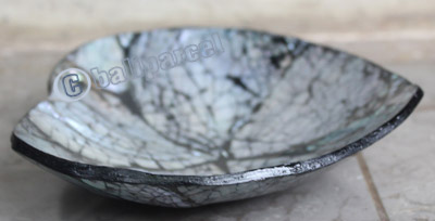 Bowl, Made From Shell With Resin