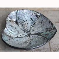 Bowl, Made From Shell With Resin