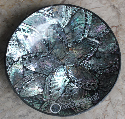 Bowl, Made From Shell With Resin