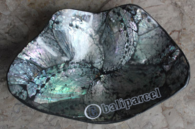 Bowl, Made From Shell With Resin
