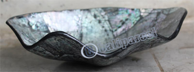 Bowl, Made From Shell With Resin