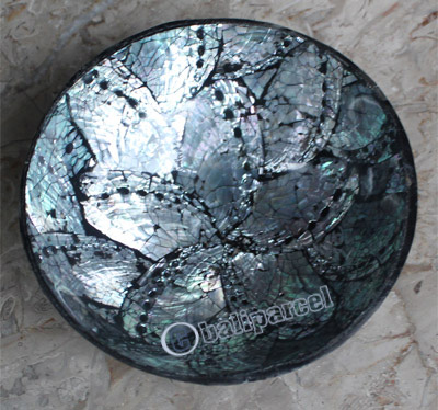 Bowl, Made From Shell With Resin