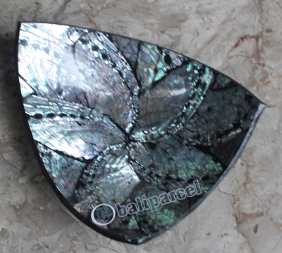 Bowl, Made From Shell With Resin