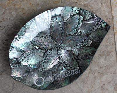 Plate, Made Form Shell With Resin