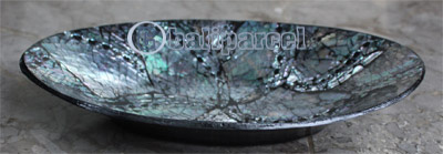 Plate, Made Form Shell With Resin