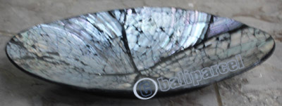 Plate, Made Form Shell With Resin
