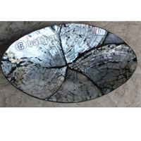 Plate, Made Form Shell With Resin