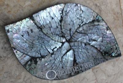 Plate, Made Form Shell With Resin
