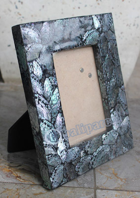 Picture Frame, Made From Shell With Resin