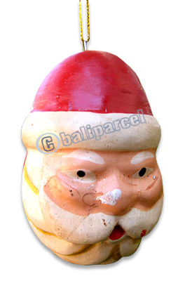 Christmas Decoration, Made From Albesia Wood 