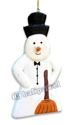 Christmas Decoration, Made From Albesia Wood 