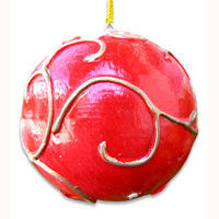Christmas Decoration, Made From Albesia Wood 