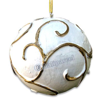 Christmas Decoration, Made From Albesia Wood 