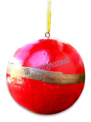 Christmas Decoration, Made From Albesia Wood 