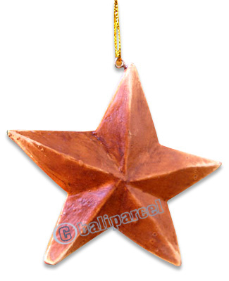 Christmas Decoration, Made From Albesia Wood 