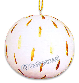 Christmas Decoration, Made From Albesia Wood 