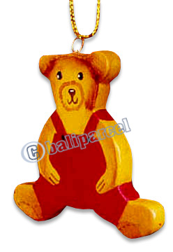 Christmas Decoration, Made From Albesia Wood 
