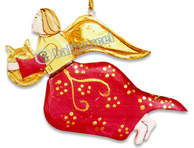 Christmas Decoration, Made From Albesia Wood 