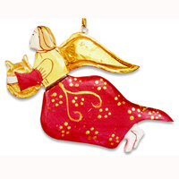 Christmas Decoration, Made From Albesia Wood 