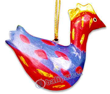 Christmas Decoration, Made From Albesia Wood 