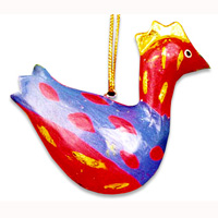 Christmas Decoration, Made From Albesia Wood 