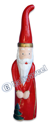 Christmas Decoration, Made From Albesia Wood 