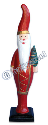 Christmas Decoration, Made From Albesia Wood 