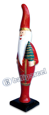 Christmas Decoration, Made From Albesia Wood 