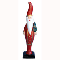 Christmas Decoration, Made From Albesia Wood 