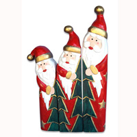 Christmas Decoration, Made From Albesia Wood 