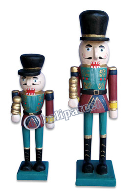 Christmas Decoration, Made From Albesia Wood 