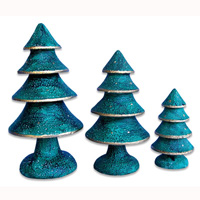 Christmas Decoration, Made From Albesia Wood 